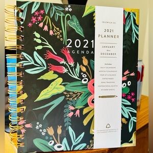 Brand New 2021 Idlewild Co. Big Island Wire-bound Planner